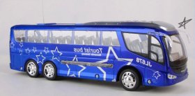 1:48 Scale Red / Blue / Yellow Full Function R/C Tour Bus Toy