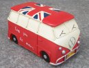 Red / Blue Resin Saving Box VW Bus Model