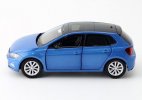 1:32 Scale Kids White / Blue / Golden Diecast VW New Polo Toy