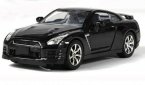 Kids 1:32 Black / Red / Yellow / White Diecast Nissan GT-R Toy