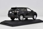 White / Silver / Black 1:30 Scale Diecast Toyota Harrier Model