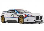 White 1:24 Scale NO.25 Diecast BMW 3.0 CSL Hommage R Model