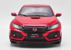 Black / Blue / White / Red LCD Diecast Honda Civic Type R Model