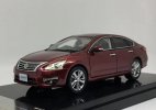 Wine Red 1:43 Scale Wits Resin 2013 Nissan Teana 250 XV Model