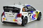 White 1:18 Scale NO.8 NOREV Diecast VW Polo R WRC Model