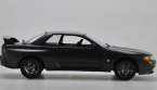 Black 1:18 Scale Kyosho Diecast Nissan Skyline GT-R R32 Model