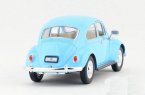 Pink / Blue / Creamy White 1:24 Diecast 1962 VW Beetle Model
