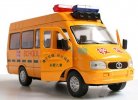 1:32 Scale Kids Yellow School Bus Toy With Alarm Lamps