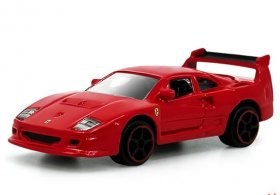 Red 1:64 Scale Bburago Diecast Ferrari F40 Competizione Model