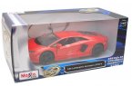 Blue / Orange 1:24 Maisto Diecast Lamborghini Aventador