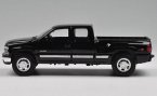 1:24 Welly Black / Silver Diecast Chevrolet Silverado Pickup