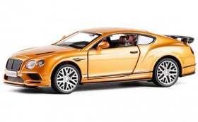 Black / Red /Golden Diecast Bentley Continental Supersports Toy