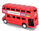 Red Mini Scale Red Pencil Sharpener London Double Decker Bus Toy