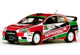 1:43 Scale Red NO.41 Diecast Mitsubishi Lancer Evolution X Model