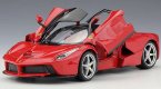 Red / White Bburago 1:18 Scale Diecast Ferrari LaFerrari Model