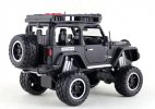 Kids Big Tyres Pull-Back Diecast Jeep Wrangler Rubicon Toy