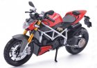 Red 1:12 Scale MaiSto Diecast Ducati StreetFighter Model