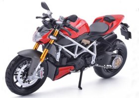 Red 1:12 Scale MaiSto Diecast Ducati StreetFighter Model