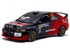 Black 1:43 NO.61 Diecast Mitsubishi Lancer Evolution X Model