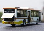 1:42 Scale White-Orange Diecast Sunwin 6116HG City Bus Model