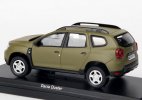 Army Green 1:43 Scale NOREV Diecast 2020 Dacia Duster SUV Model
