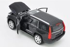 Black / White 1:24 Scale Diecast 2017 Cadillac Escalade Model