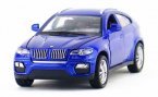 Kids Red / Blue / Purple / White 1:32 Scale Diecast BMW X6 Toy