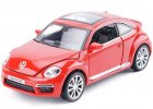 1:32 Scale Green / Blue / Red /Yellow Diecast VW Beetle GSR Toy