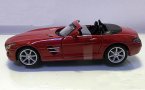 Red Bburago Diecast Mercedes-Benz SLS AMG Roadster Car Model