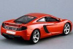 Orange / Yellow 1:24 Scale Diecast McLaren MP4-12C Model Model