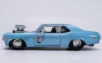 Maisto 1:24 Scale Blue Diecast Chevrolet Nova SS Coupe Model