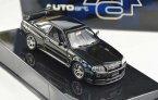 Black 1:43 Scale Autoart Diecast Nissan R34 GT-R Model