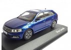 Brown / Blue 1:43 Scale Diecast 2015 VW Gran Lavida Model