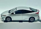 Blue / White / Black 1:30 Diecast Toyota Prius PHV Model