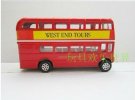 Medium Size Kids Red London Double Decker Bus Toy