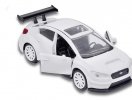 1:32 Scale White JADA Diecast Subaru WRX STI Car Toy