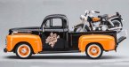 MaiSto Black-Orange 1:24 Scale Die-Cast Ford F1 Pickup Model