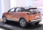 Orange 1:18 Scale Resin 2017 Peugeot 4008 SUV Model