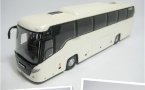 Second-Hand White Die-Cast Tour Bus Model