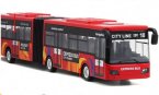 Kids Red / Blue /Yellow Large Scale Die-Cast Articulated Bus Toy