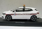 White 1:43 Scale NOREV ASVP Diecast 2016 Renault Megane Model