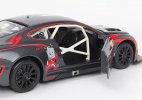 Black-Red 1:24 Scale Diecast Bentley Continental GT3 Model