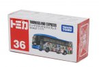 Blue 1:171 Mini Scale Kids NO.36 TOMY Die-Cast Isuzu Bus Toy