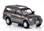 Silver /Green /Brown 1:64 Scale Diecast Mitsubishi Pajero Model