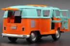 Kids Pink / Orange / Red / Blue 1:32 Scale Diecast VW Bus Toy