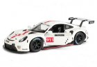 1:24 Scale White Bburago Diecast Porsche 911 RSR Model