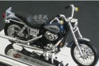 1:18 Blue Diecast Harley Davidson 2002 FXDL Dyna Low Rider Model