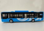 Blue 1:43 Scale Diecast Foton AUV City Bus Model