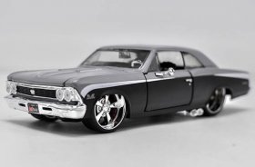 1:24 Scale Black Maisto Diecast Chevrolet Chevelle SS Model