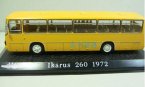 1:72 Scale Yellow Atlas Diecast Ikarus 260 1972 Bus Model